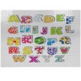 thumbnail image 1 of Ambesonne Letters Jigsaw Puzzle Durable Cardboard, Alphabet Set Colorful, 1000 pcs, Multicolor, 1 of 5