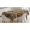 thumbnail image 1 of Ambesonne Library Tablecloth Rectangular Table Cover, Love Reading Books Heart, 52"x70", Multicolor, 1 of 4