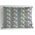 thumbnail image 1 of Ambesonne Lilac Pillow Sham, Bouquets of Fresh Flowers, 36" X 20", Pale Blue Lilac, 1 of 2