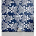 thumbnail image 1 of Ambesonne Lily Pattern Peel & Stick Wallpaper for Home, Retro Dots and Flowers, 13"x100", Dark Lavender Eggshell, 1 of 5