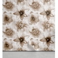 thumbnail image 1 of Ambesonne Lily Peel & Stick Wallpaper for Home, Nostalgia Bohemian Flowery, 13"x72", Sepia Pale Grey Taupe, 1 of 1