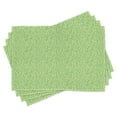 thumbnail image 1 of Ambesonne Lime Green Place Mats Set of 4, Triangles Pyramids, Standard Size, Pale and Fern Green, 1 of 4
