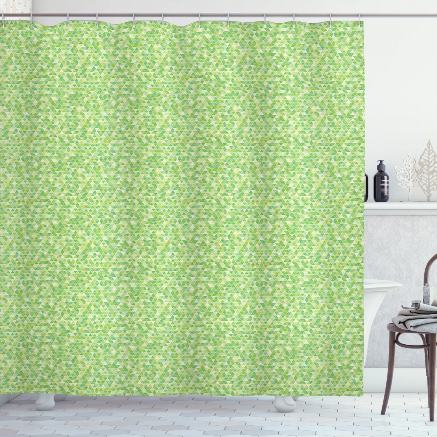 Lime Green Shower Curtain