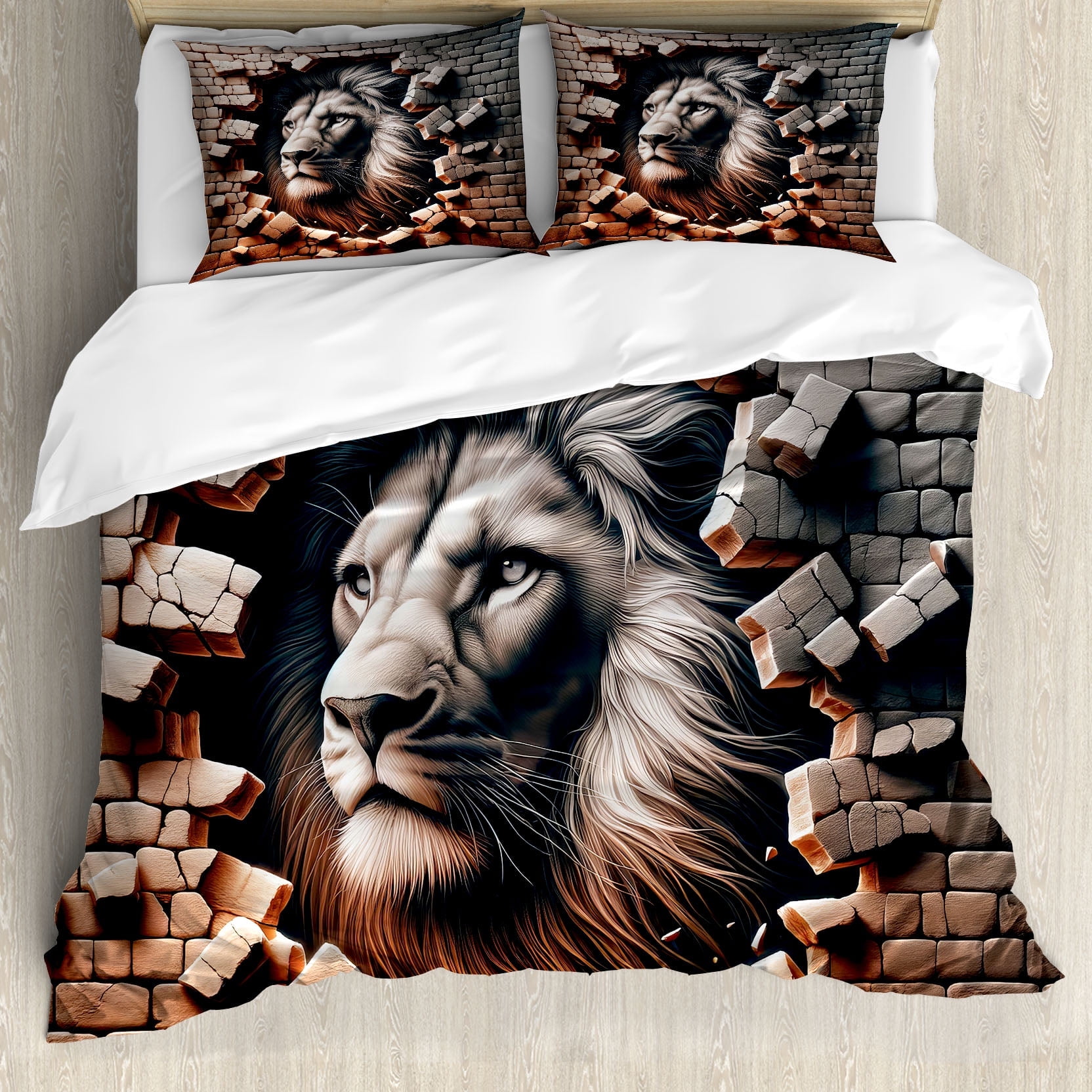 African Lion Pride WN0503056CL Duvet Cover Set
