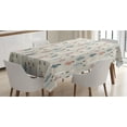 thumbnail image 1 of Ambesonne Llama Tablecloth Rectangular Table Cover, Cactus Animal, 60"x90", Multicolor, 1 of 4