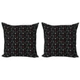 thumbnail image 1 of Ambesonne Love Throw Pillow Cover 2 Pack, Love Design, 20", Multicolor, 1 of 2