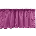thumbnail image 1 of Ambesonne Magenta Valance Pack of 2, Traditional Circles, 54"X12", Magenta and Eggplant, 1 of 4