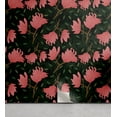 thumbnail image 1 of Ambesonne Magnolia Flowers Peel & Stick Wallpaper for Home, Leaves Romantic, 13"x100", Pastel Pink Forest Green, 1 of 5