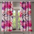 thumbnail image 1 of Ambesonne Magnolia Pattern Grommet Curtain, Reduncles Floral, 50"x60", Hot Pink Pale Pink Mauve, 1 of 1