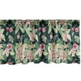 thumbnail image 1 of Ambesonne Magnolia Window Valance, Botanical Garden Art Design with Hibiscus and Tropical Flowers Spring, Curtain Valance for Kitchen Bedroom Decor with Rod Pocket, 54" X 12", Multicolor, 1 of 3