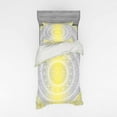 thumbnail image 1 of Ambesonne Mandala Bedding Set 3 Pcs, Pale Colored Ombre, Twin XL, Grey Yellow, 1 of 3