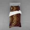 thumbnail image 1 of Ambesonne Mandala Bedding Set 3 Pcs, Vintage, Twin XL, Burgundy Yellow, 1 of 3
