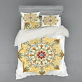 thumbnail image 1 of Ambesonne Mandala Bedding Set 4 Pcs, Lively Colorful, Queen, Multicolor, 1 of 3