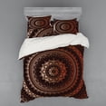 thumbnail image 1 of Ambesonne Mandala Bedding Set 4 Pcs, Universe, Queen, Chestnut Brown, 1 of 3