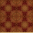 thumbnail image 1 of Ambesonne Mandala Fabric by the Yard Upholstery, Inspiration, 10 Yards, Red Earth Yellow, 1 of 4