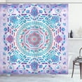 thumbnail image 1 of Ambesonne Mandala Shower Curtain, Floral Medallion Design, 69"Wx70"L, Turquoise Purple, 1 of 3