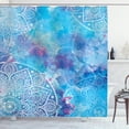 thumbnail image 1 of Ambesonne Mandala Shower Curtain, Watercolor Floral, 69"Wx75"L, Multicolor, 1 of 3