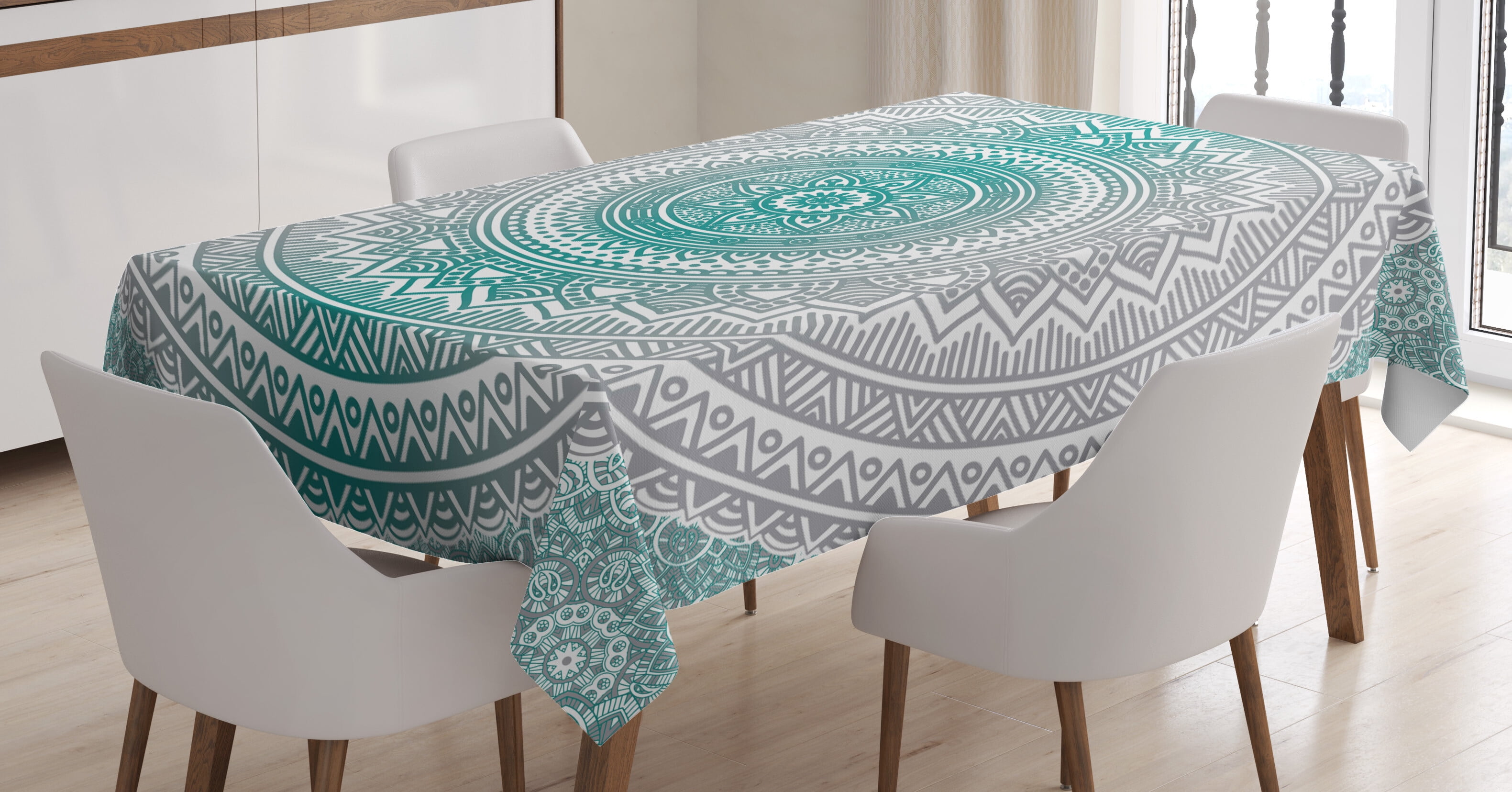 Square Table Cover Mandala 2 main image 1