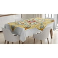 thumbnail image 1 of Ambesonne Mandala Tablecloth Rectangular Table Cover, Lively Colorful, 60"x90", Multicolor, 1 of 4