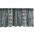 thumbnail image 1 of Ambesonne Mandala Window Valance, Paisley Star, 54" X 18", Grey Tan Beige, 1 of 5