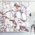 thumbnail image 1 of Ambesonne Marble Print Shower Curtain, Marble Grunge Stone, 69"Wx70"L, Beige Brown, 1 of 5