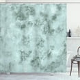 thumbnail image 1 of Ambesonne Marble Print Shower Curtain, Stormy Details Pattern, 69"Wx70"L, Pale Seafoam, 1 of 4