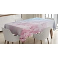 thumbnail image 1 of Ambesonne Marble Print Tablecloth Rectangular Table Cover, Pastel Cloudy Antique, 60"x84",, 1 of 4