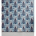 thumbnail image 1 of Ambesonne Marine Themed Peel & Stick Wallpaper for Home, Nautical Ocean Waves, 13"x100", Pale Azure Blue Peach, 1 of 5