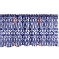 thumbnail image 1 of Ambesonne Marine Window Valance, Ship Journey Sea Ocean, 54" X 18", Navy Blue Red, 1 of 3