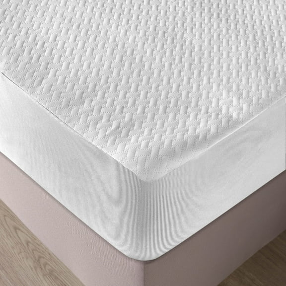 Ambesonne Mattress Protector Waterproof Breathable Sheet All Around Elastic Fitted Bed Cover, Twin, by Ambesonne