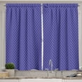 thumbnail image 1 of Ambesonne Mermaid Colors Kitchen Curtains, Dragon Skin Scales, 55"x36", Indigo Dark Ceil Blue, 1 of 3