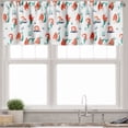 thumbnail image 1 of Ambesonne Mermaid Valance Pack of 2, Sea Creature Girls Cartoon, 54"X18", Burnt Sienna Seafoam, 1 of 2