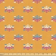thumbnail image 1 of Ambesonne Mexican Fabric by the Yard Upholstery, Aztec Colorful Vintage Plot, 10 Yards, Earth Yellow and Pale Fuchsia, 1 of 1