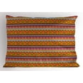 thumbnail image 1 of Ambesonne Mexican Pillow Sham, Folk Vintage Geometric, 26" X 20", Multicolor, 1 of 2