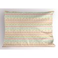 thumbnail image 1 of Ambesonne Mexican Pillow Sham, Geometric Aztec Shapes, 26" X 20", Multicolor, 1 of 2