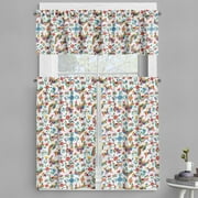 Ambesonne Mexican Valance & Curtain, Natural Inspiration Art, 55"x24", Multicolor