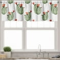 thumbnail image 1 of Ambesonne Mexican Window Valance, Cactus Plant Desert, 54" X 18", Green and Orange, 1 of 5