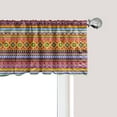 thumbnail image 1 of Ambesonne Mexican Window Valance, Folk Vintage Geometric, 54" X 18", Multicolor, 1 of 3