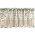 thumbnail image 1 of Ambesonne Mexican Window Valance, Geometric Aztec Shapes, 54" X 18", Multicolor, 1 of 3