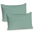 thumbnail image 1 of Ambesonne Mice Pillow Sham 2 Pack, Bavarian Tracht Mouse, 26"x20", Dark Sea Green Eggshell, 1 of 3