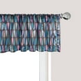 thumbnail image 1 of Ambesonne Mid Century Window Valance, Colored Drop Shapes, 54" X 18", Multicolor, 1 of 3