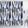 thumbnail image 1 of Ambesonne Modern Art Shower Curtain, Grunge Art Effect Print, 69"Wx75"L, Pale Azure, 1 of 4