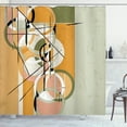 thumbnail image 1 of Ambesonne Modern Art Shower Curtain, Retro Surreal Abstract, 69"Wx75"L, Pale Sage, 1 of 1