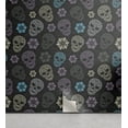 thumbnail image 1 of Ambesonne, Modern Damask Peel & Stick Wallpaper for Home, Contemporary Skulls, 13"x36", Charcoal Grey Pale Lilac, 1 of 5