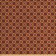 thumbnail image 1 of Ambesonne Modern Fabric by the Yard Upholstery, Retro Vintage Geometric, 3 Yards, Dark Orange Burgundy, 1 of 4