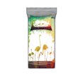 thumbnail image 1 of Ambesonne Modern Fitted Sheet & Pillow Sham Set, Flamingo Wild Animals, Twin, Multicolor, 1 of 2