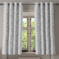 thumbnail image 1 of Ambesonne Modern Grommet Curtain, Game Like Pattern, 50" x 63", White, 1 of 6