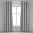 thumbnail image 1 of Ambesonne Modern Grommet Curtain, Zig Zag Triangle Print, 50" x 96", White Black, 1 of 6