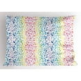 thumbnail image 1 of Ambesonne Modern Pillow Sham, Circles in Wavy Shape, 36" X 20", Multicolor, 1 of 2