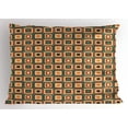 thumbnail image 1 of Ambesonne Modern Pillow Sham, Geometric Rounded, 36" X 20", Multicolor, 1 of 2
